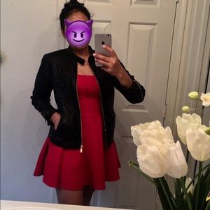 Red mini dress From Lulu's size M